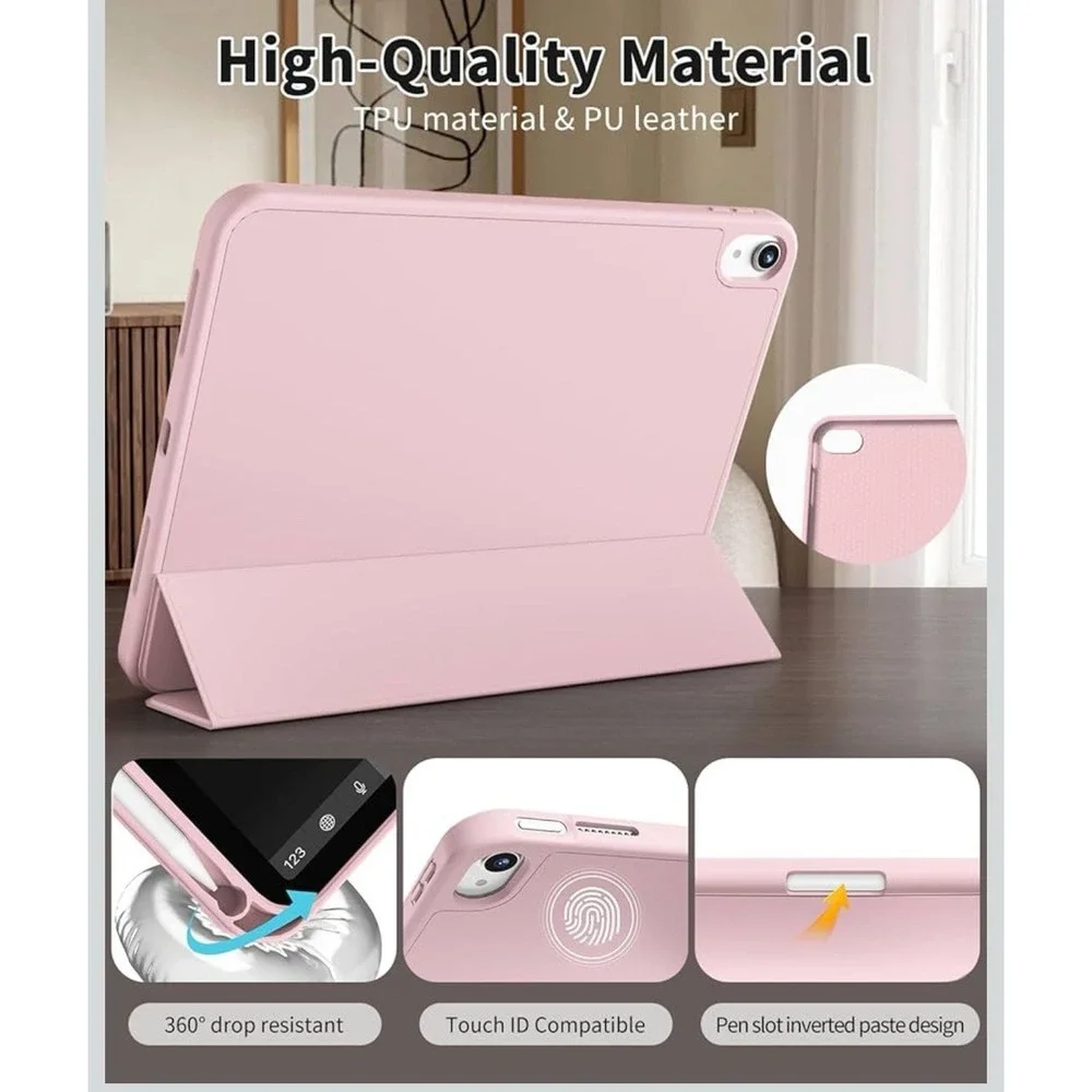 Case for iPad Air 11-Inch M3/M2 (2025/2024), iPad Air 5/4 (2022/2020 10.9-Inch)